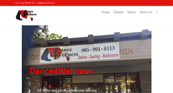 Desktop Screenshot of dance4wellness.net